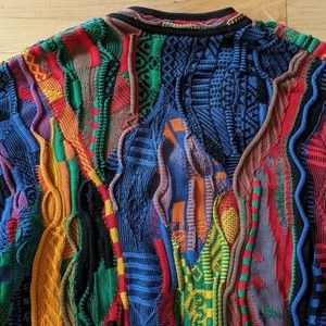 Coogi Tundra cotton Bill Cosby type sweater Large